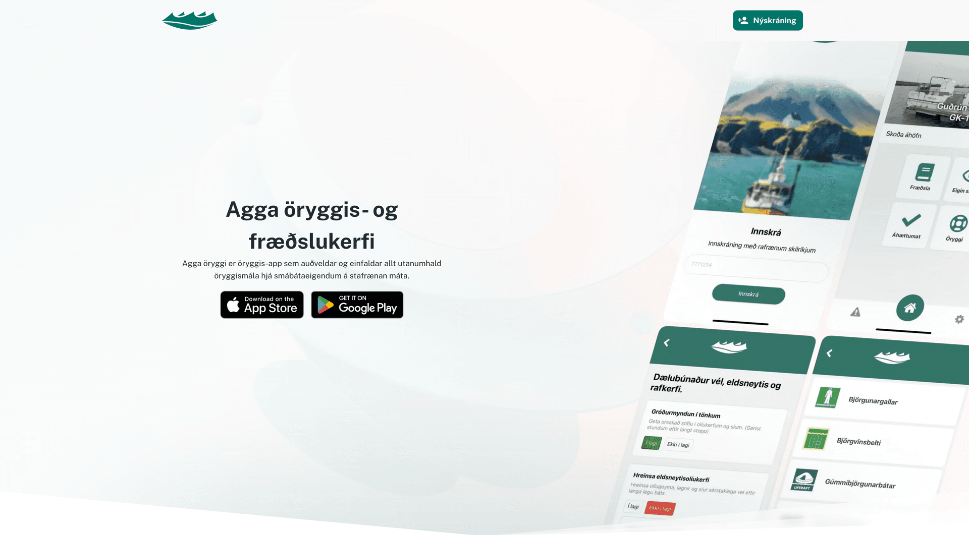 Aggan - an app that ensures the safety of fishermen